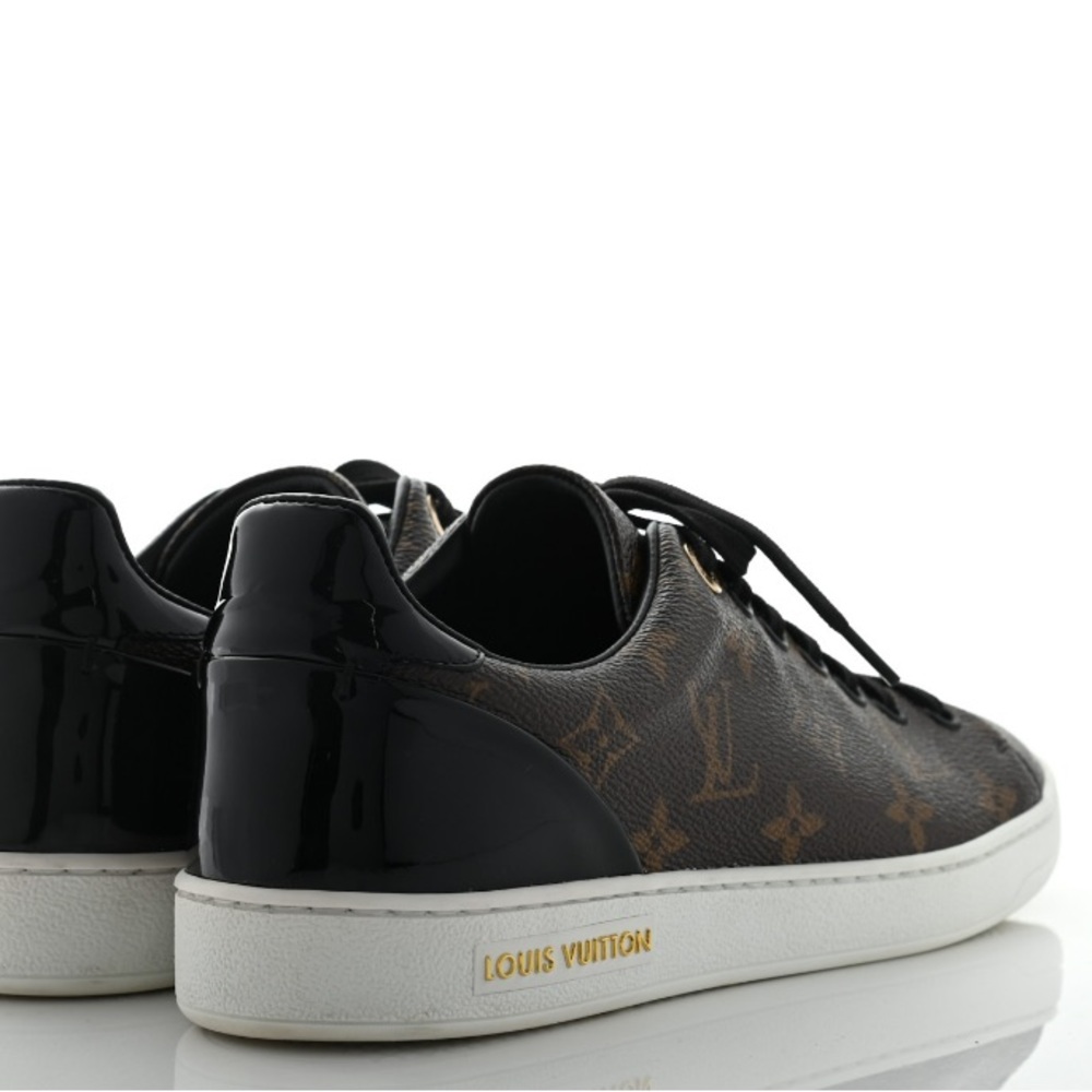 Patent Monogram Frontrow Sneakers 38.5